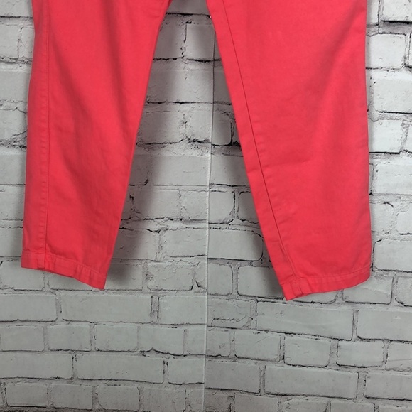 J. Crew Scout women’s coral 4 pocket pants size 2 - Picture 2 of 6
